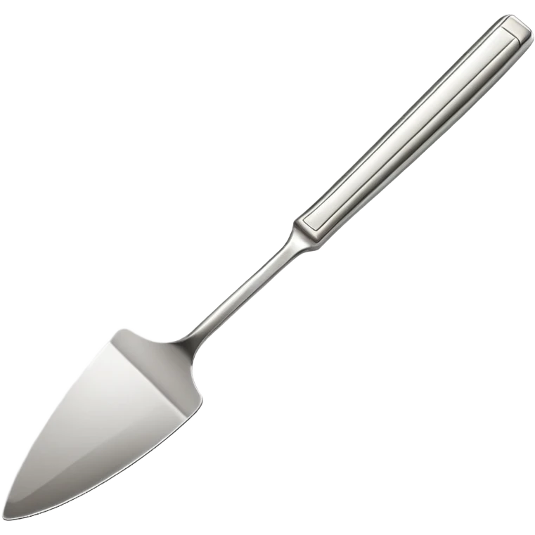 Triangle-blade cake server  emoji