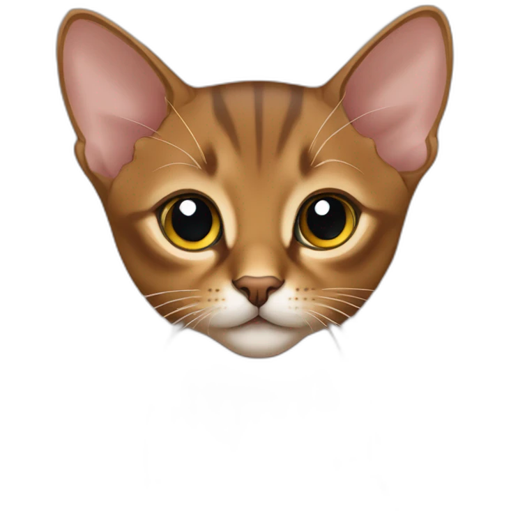 abyssinian kitten emoji