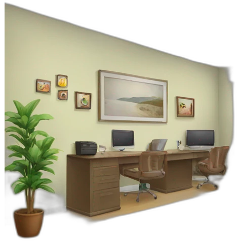 interior de un negocio emoji