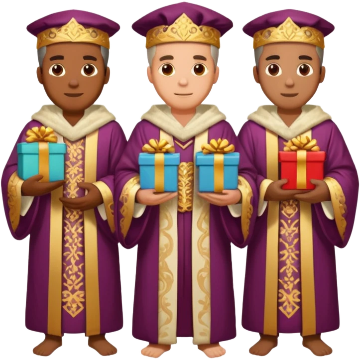 three wise men emoji