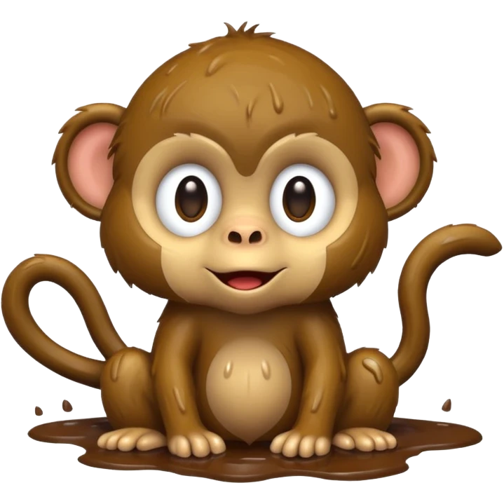 Mud Monkey emoji