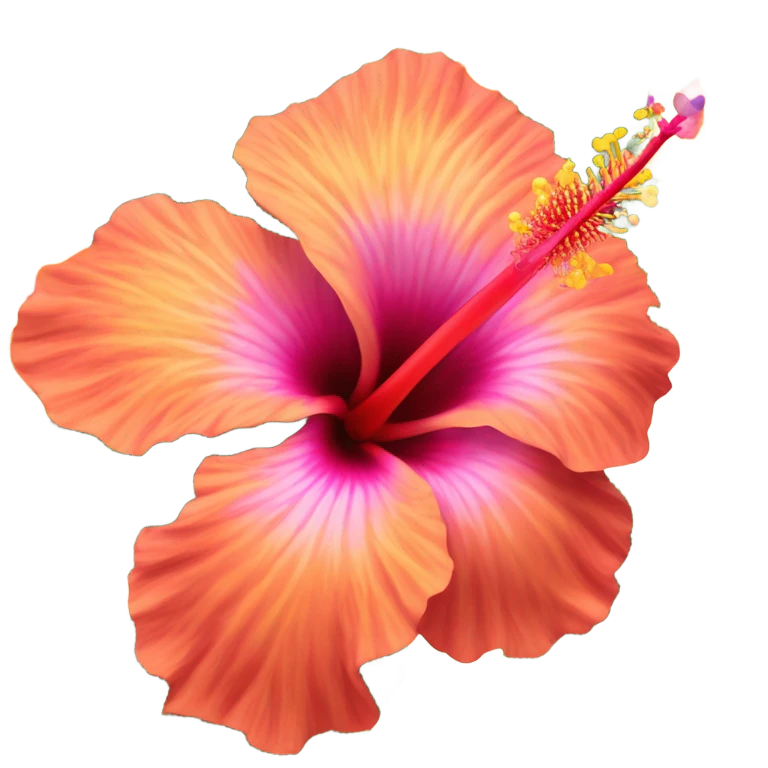 Hibiscus  emoji