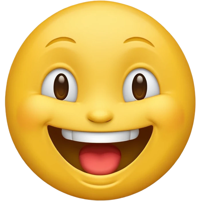 laughing face emoji, expressive and joyful emoji