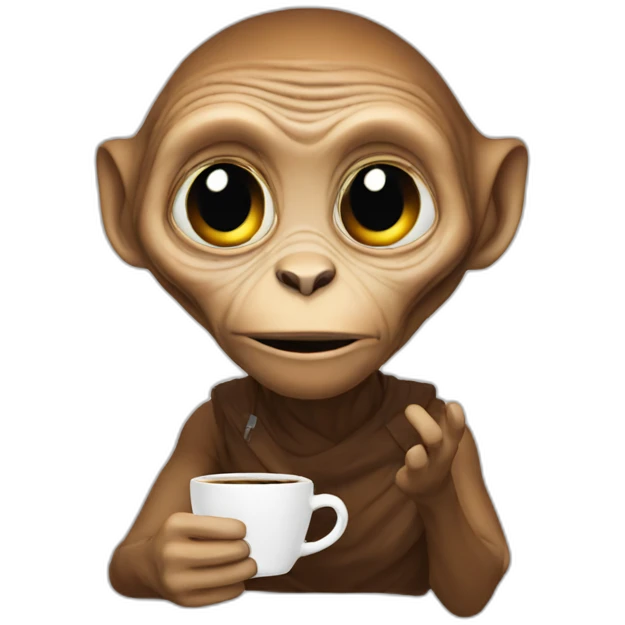 Et-with-coffee emoji