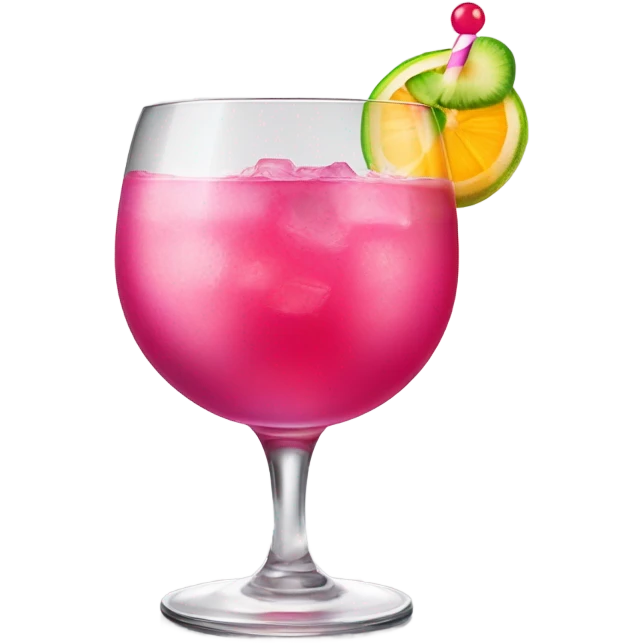 pink cocktail emoji