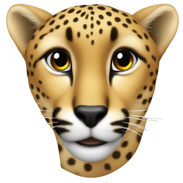 cheetah heart emoji