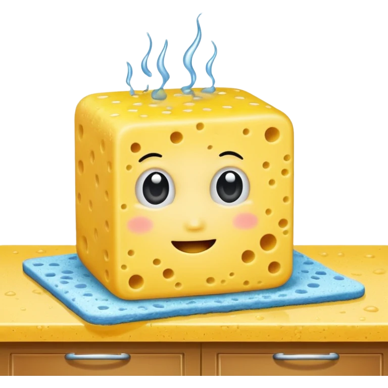 sponge in kitchen emoji