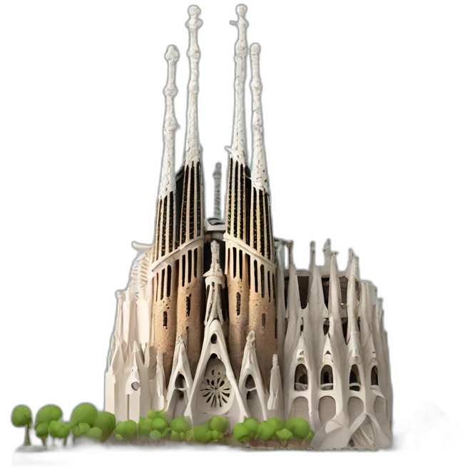 Sagrada familia emoji