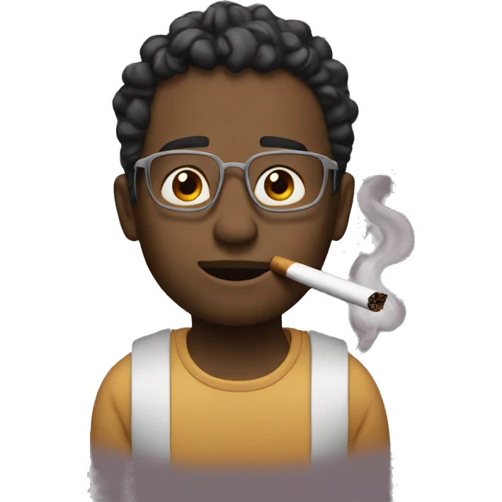 smoking and chill emoji