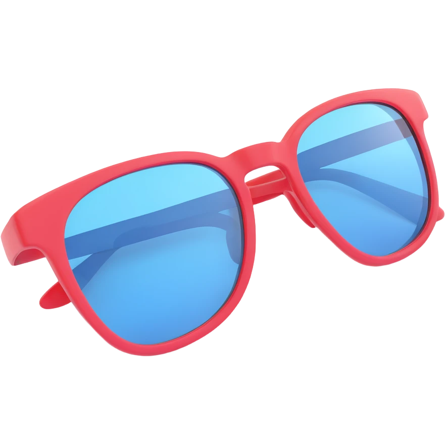 a pair of sunglasses emoji