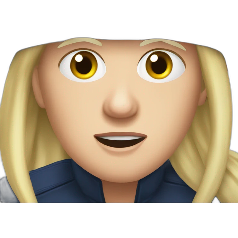 Marine lepen angry emoji