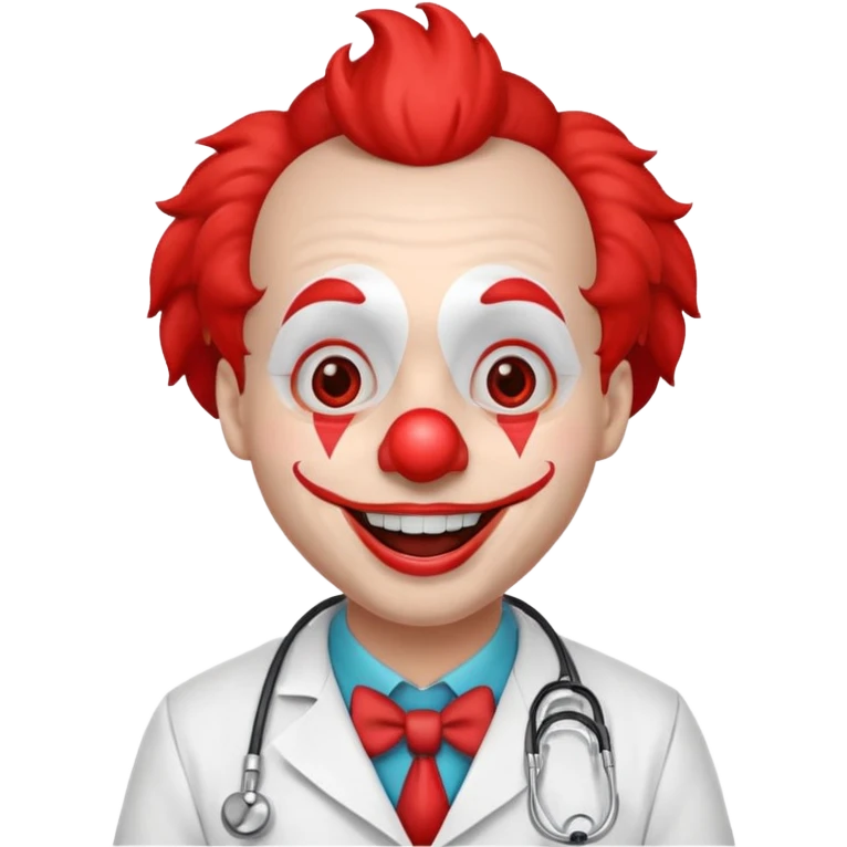 Доктор клоун emoji