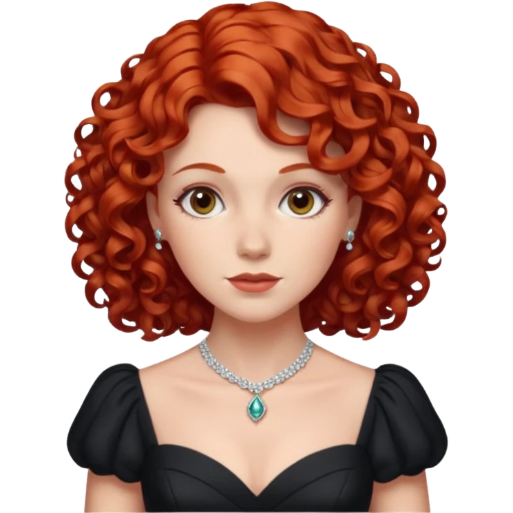 Rose DeWitt Bukater curly red hair emoji