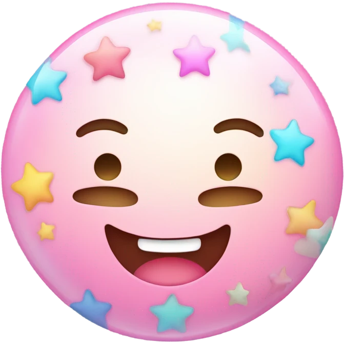 Kawaii sparkle emoji