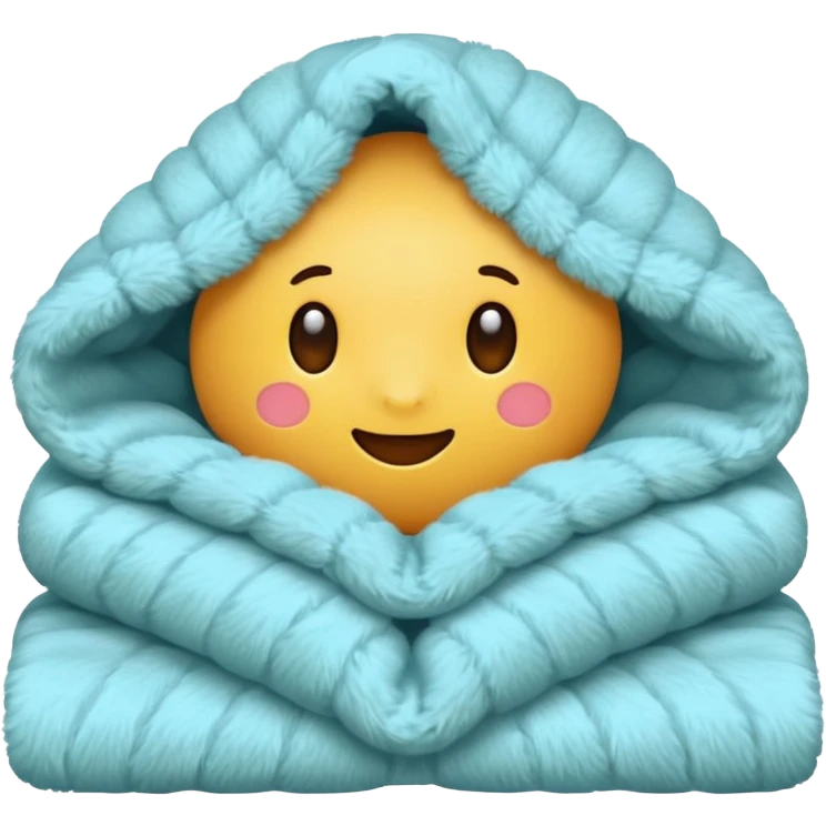 a blanket emoji