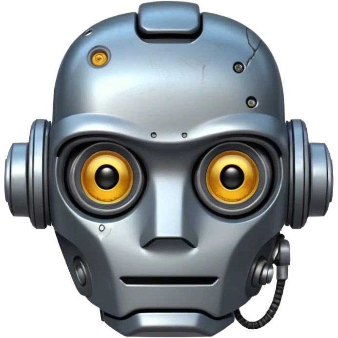 pricelabel on robot face  emoji