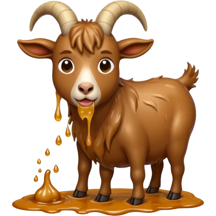 Goat Vomiting  emoji