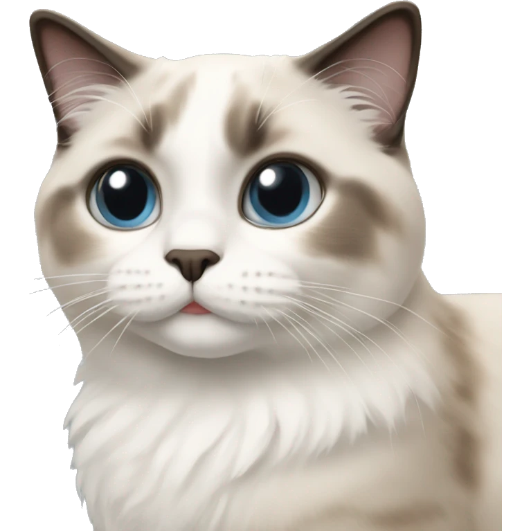 ragdoll shorthair cat emoji