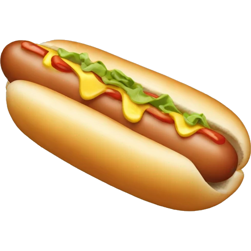 Catnap as a hotdog emoji