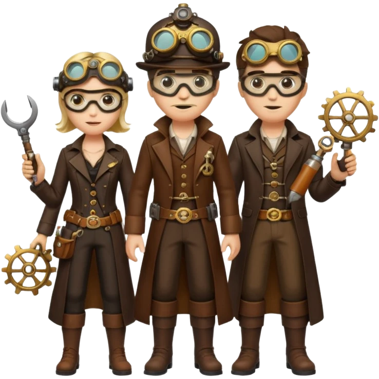 Steampunk Inventors emoji