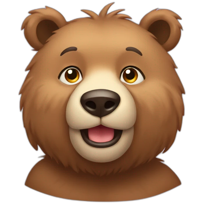 bear 花 emoji