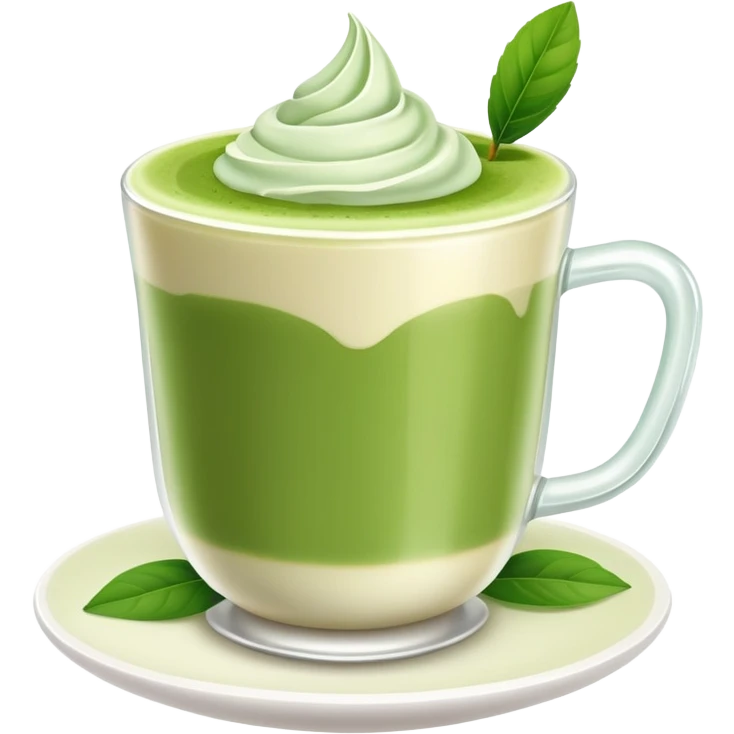 Matcha latte  emoji