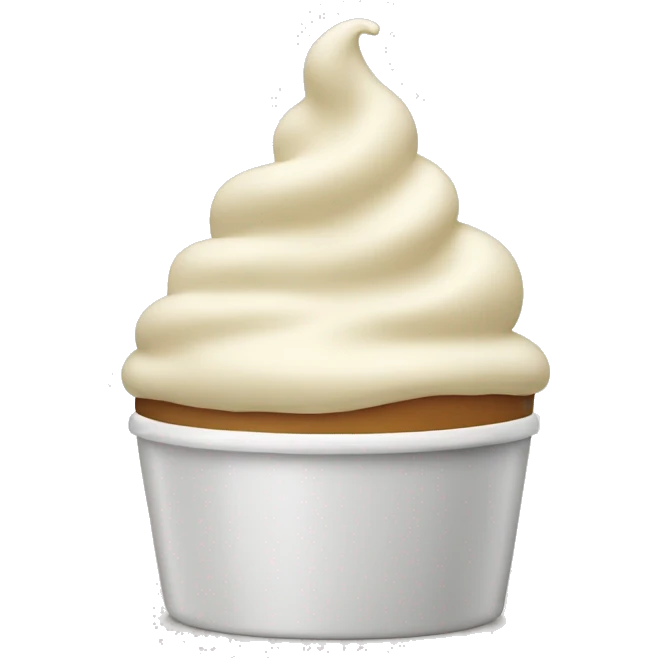I’ve cream  emoji