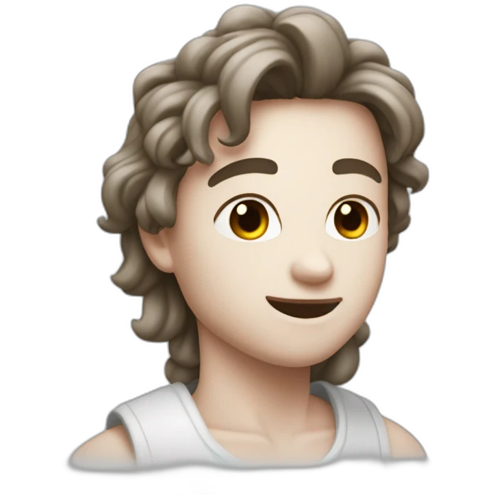 The white like from TikTok videos in right sides emoji