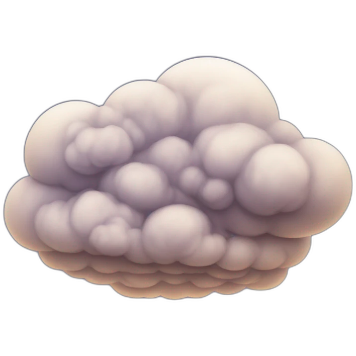 strangled clouds  emoji