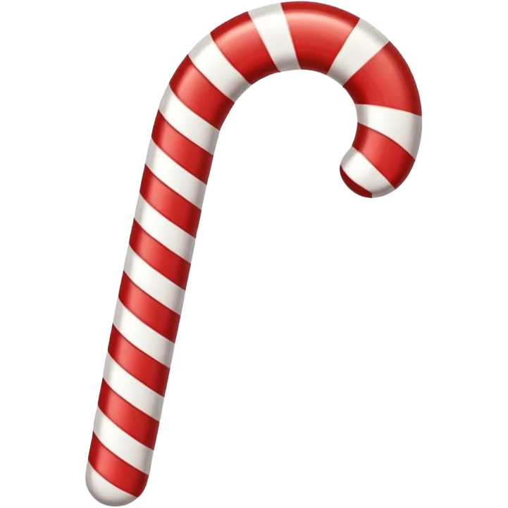 Christmas candy cane emoji