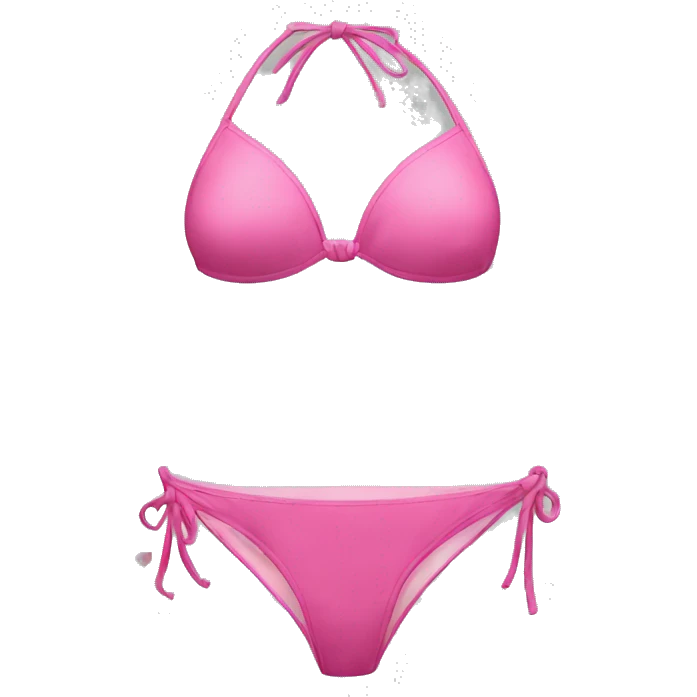 pink bikini  emoji