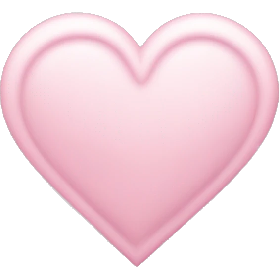 Baby pink heart with the text “Ryan” written on the inside. Surrounded by clouds emoji