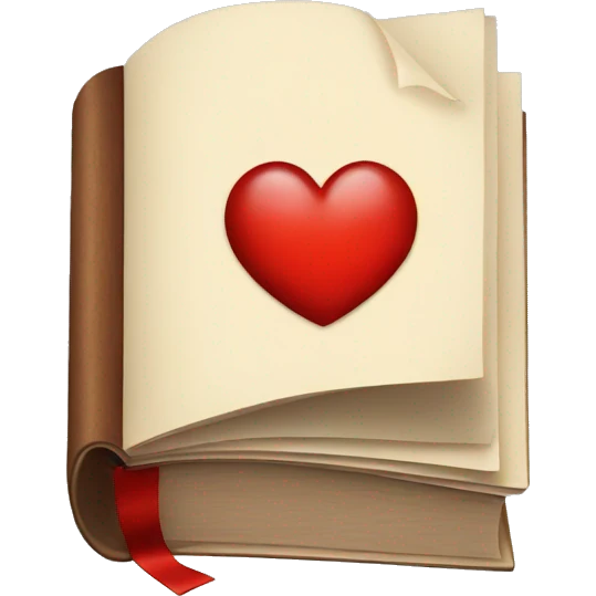 book and red mark emoji
