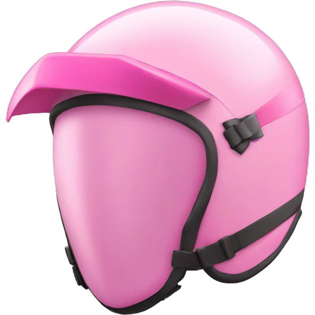 pink helmet with bow emoji