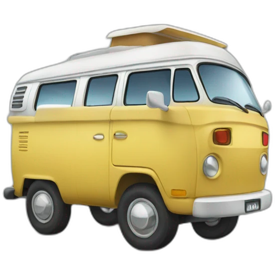 Campervan emoji