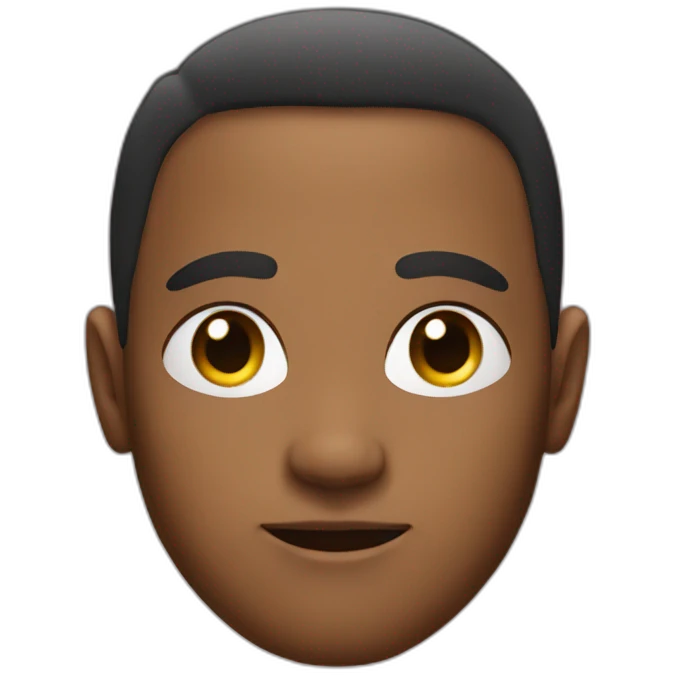 avatar aand with sparkling eyes emoji
