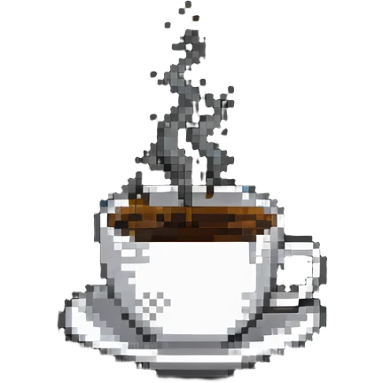 cup of coffee with steam emoji