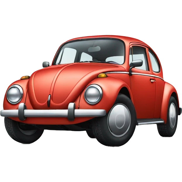A volkswagen beetle emoji
