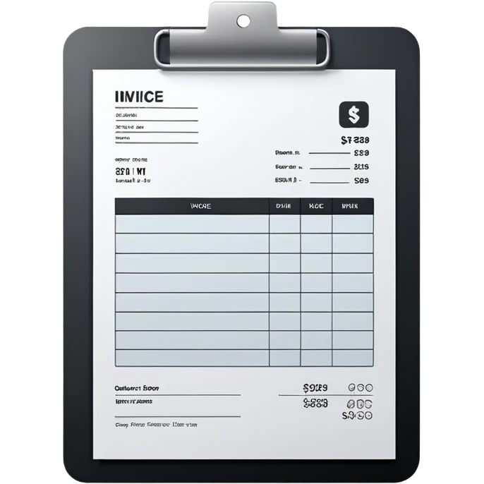 invoice emoji