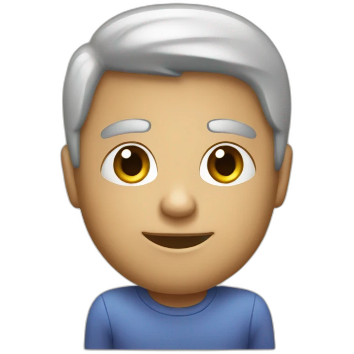 An iPhone android emoji