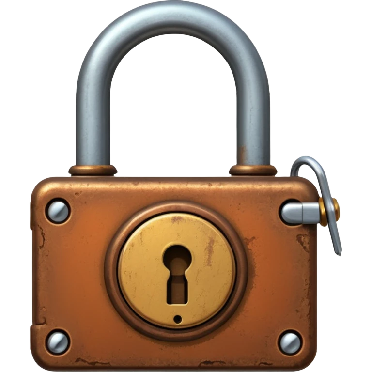 Old lock emoji