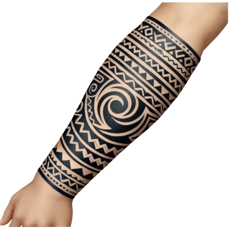 arm tatto emoji