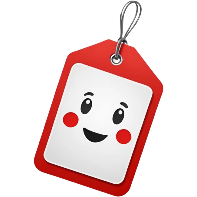 SALE TAG emoji