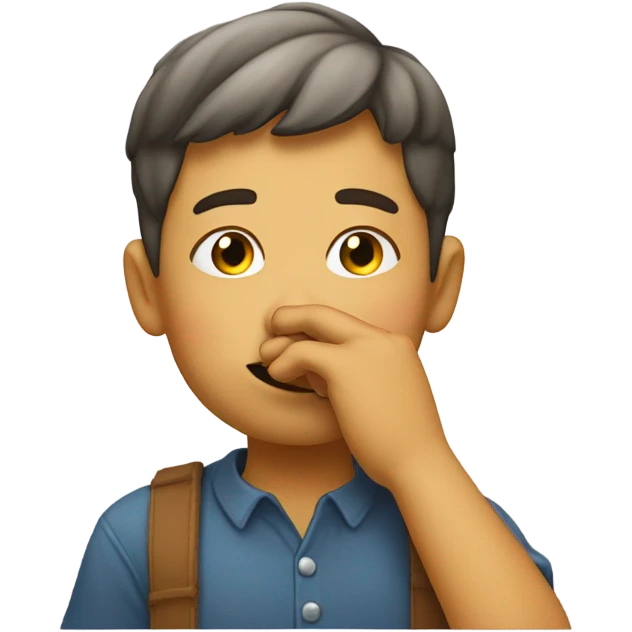 Blowing a kiss emoji