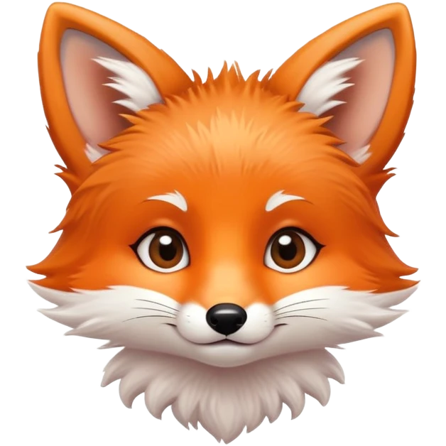 cute baby fox emoji