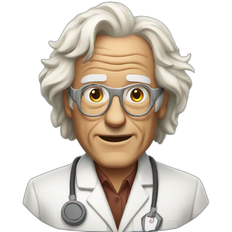 Doc Brown emoji