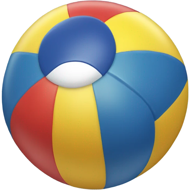 Buttery beach ball  emoji