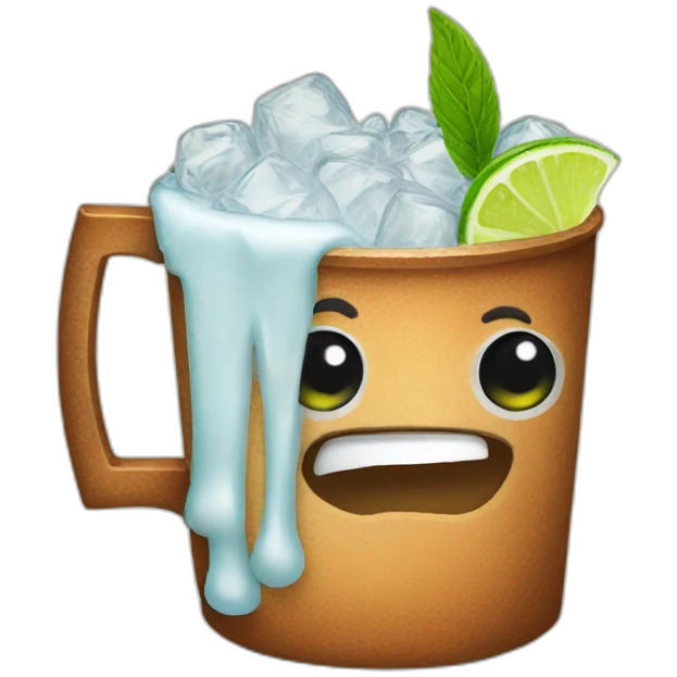 Moscow mule emoji