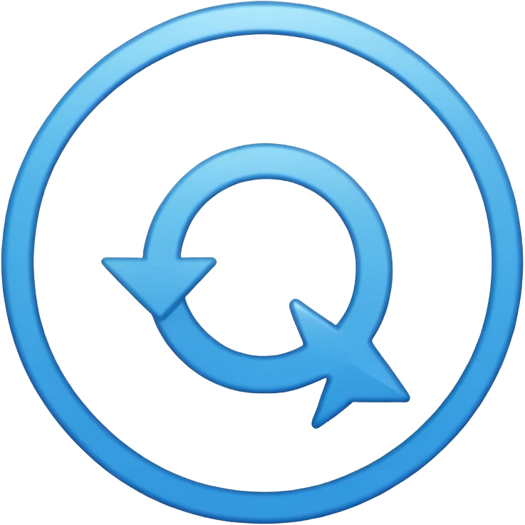 return circled arrow icon emoji