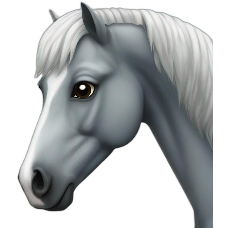 Frisian horse emoji